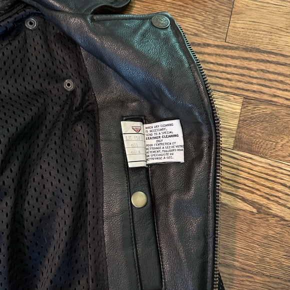 Leather Motorcycle Jacket - Picture 4 of 6